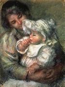 The Child with its Nurse renoir